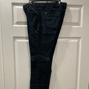 Mossimo Brand Women's Skinny Premium Denim Black Jeans, Size 12L